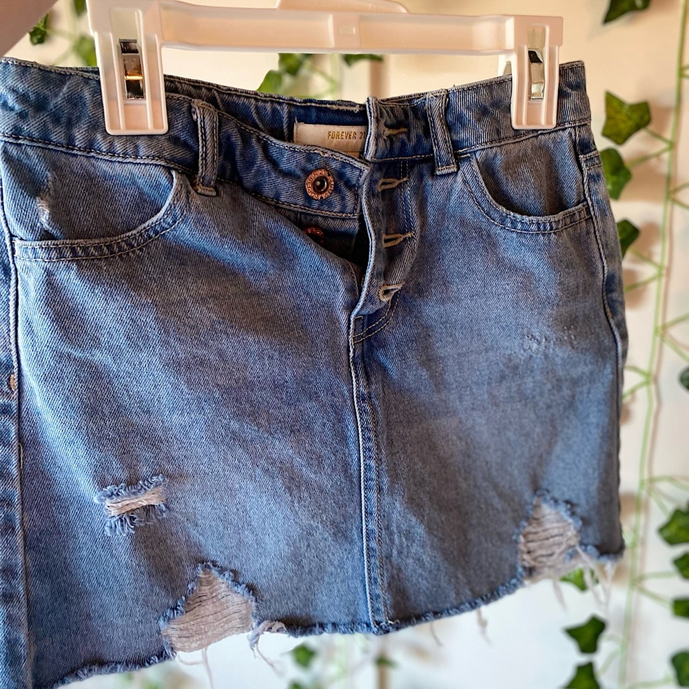Denim skirt